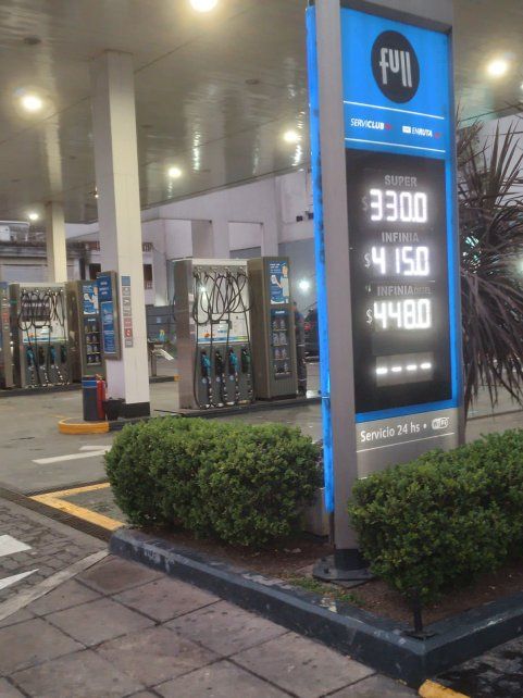 Nuevos precios de YPF en Santa Fe noviembre 2023