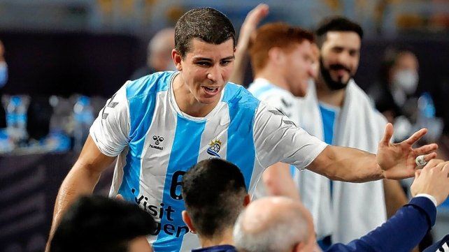 Diego Simonet dijo que el Mundial de Egipto fue el mejor de la historia para Argentina. Foto: @CAHandball