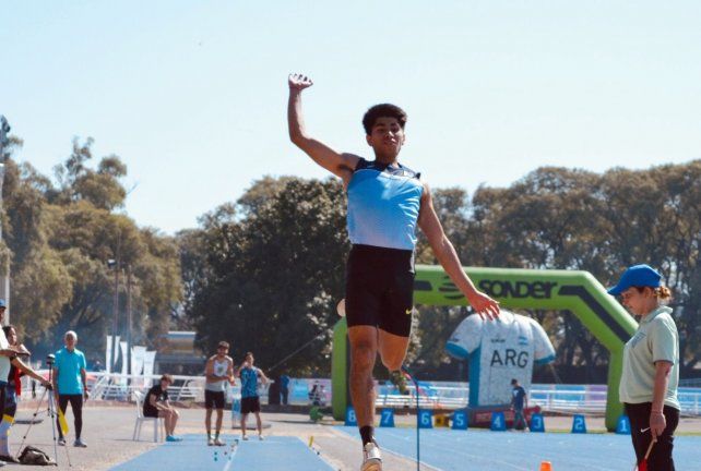 El humbolense Brian López viene de ganar en el meeting de Rosario, y buscará ser protagonista en Mar del Plata.