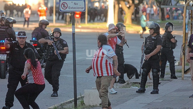 Serios incidentes tras el partido de Unión - Lanús