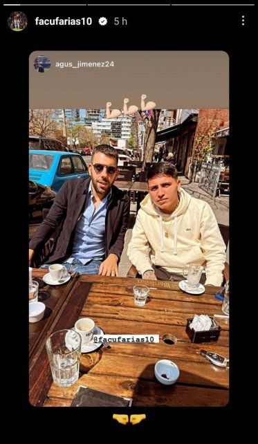Facundo Far&iacute;as se reuni&oacute; con el representante Agust&iacute;n Jim&eacute;nez.