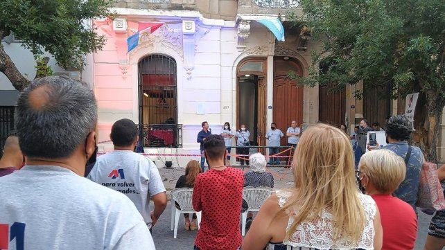 La inauguración de la sede en la ciudad de Rosario