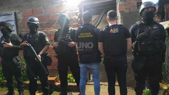 Los allanamientos se realizaron en diversos puntos de la ciudad. 