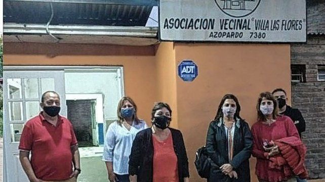 Betina Florito visitó barrios del norte de la ciudad de Santa Fe
