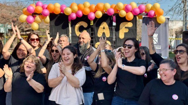Santo Tomé celebró los 50 años del CAF N°28 con la inauguración de una nueva aula-taller