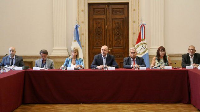 Omar Perotti encabezó un nuevo encuentro de la Junta Provincial de Seguridad en Rosario