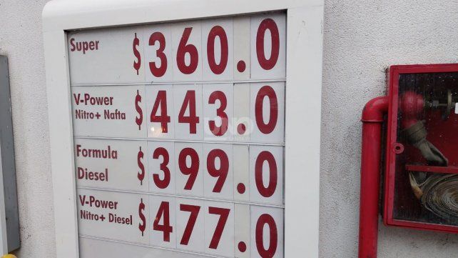 Nuevo aumento de las naftas en Shell