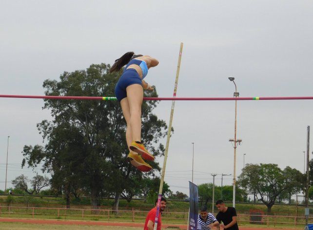 La representante de Velocidad y Resistencia Paula Gómez Iriondo en plena competencia en Santa Fe.