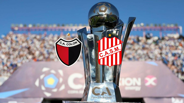 Todav&iacute;a no hay sede para el cruce de Copa Argentina entre Col&oacute;n y San Mart&iacute;n de Tucum&aacute;n.