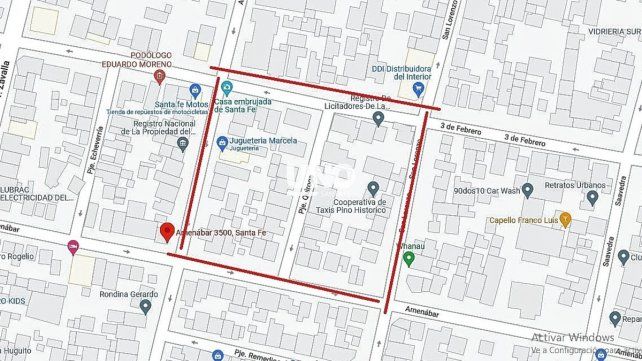 El reclamo de los vecinos pidiendo seguridad.