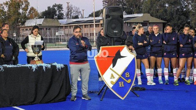 El tesorero de la Asociación Santafesina de Hockey, Ignacio Achkar., destacó el trabajo realizado para contar con el Campeonato Argentino en la ciudad.