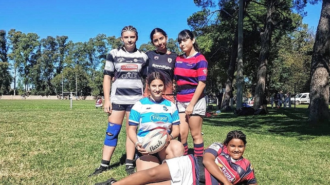 Las juveniles y prejuveniles de Alma Juniors, Coronda, Cha Roga y CRAI pudieron jugar en Santo Tomé.