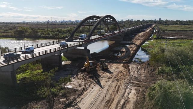 La construcción del nuevo puente entre Santa Fe y Santo Tomé entra esta semana en una fase decisiva