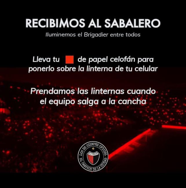 La iniciativa de los hinchas de Col&oacute;n.