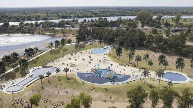 Las obras para renovar el Parque Garay Las obras para renovar el Parque Garay