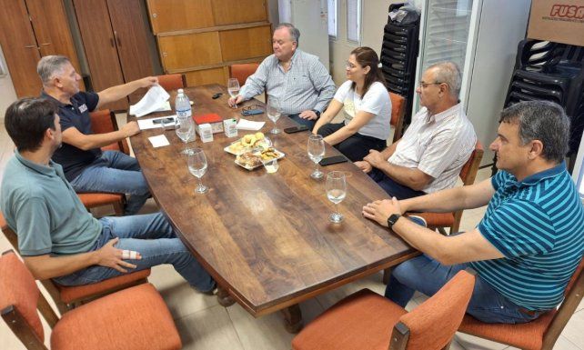 El Senador Michlig visitó el frigorífico F.U.S.A. para evaluar obras en favor de la producción regional