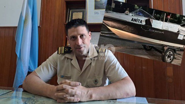 El nuevo jefe de la Prefectura de Santa Fe, Juan Carlos de Jesús Debailleux.  