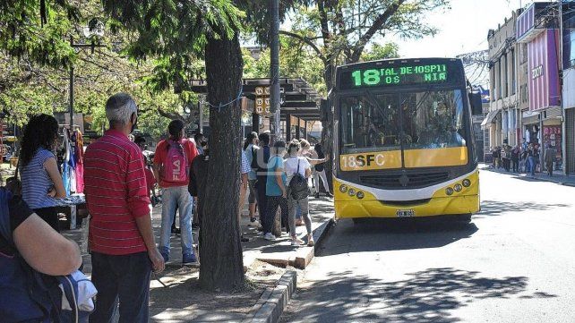 Servicio de transporte urbano de pasajeros de Santa Fe.