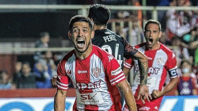 Mauro Luna Diale jugó en gran nivel y además anotó el gol de Unión en la victoria contra River.