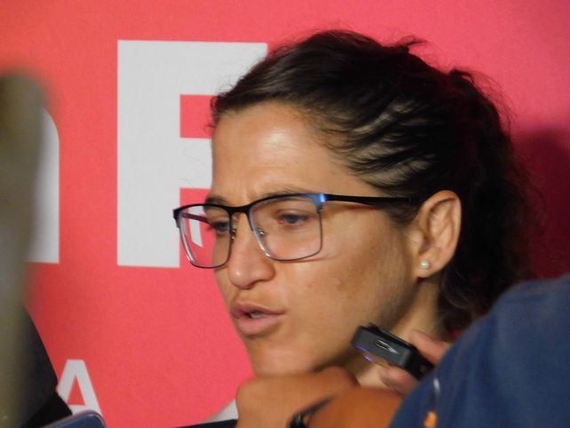 La Peque Paula Pareto, judoca olímpica y médica, es otra de las panelistas que se encuentra en Santa Fe.