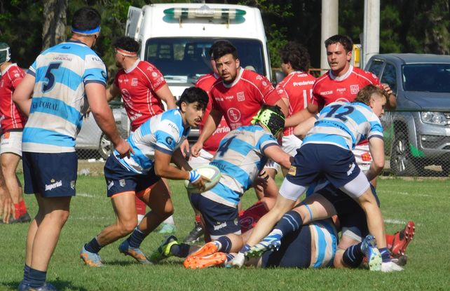 Facundo Beltramino marcó 12 de los 17 puntos ante Los Tarcos, y fue el autor del penal de la victoria.
