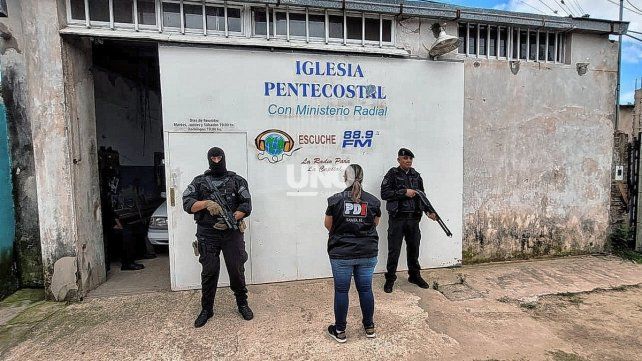 La PDI allan&oacute; una Iglesia Evang&eacute;lica ubicada en calle Juan D&iacute;az de Sol&iacute;s al 6.300, en pleno coraz&oacute;n de barrio Villa Hip&oacute;dromo.