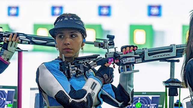 La cordobesa Fernanda Russo consigui&oacute; la medalla de oro en la prueba de rifle de aire 10 metros femenino en Paraguay.