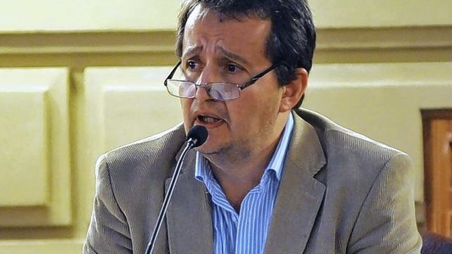 El diputado Carlos Del Frade