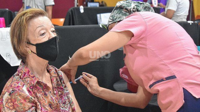 Vacunación en la ciudad de Santa Fe