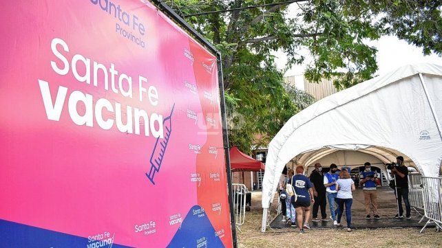 El operativo de vacunación en Santa Fe