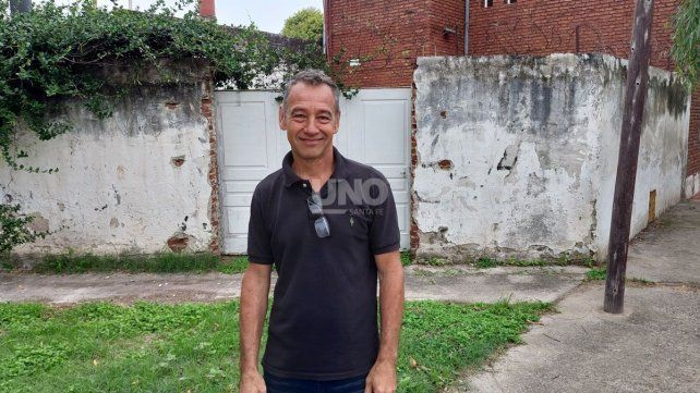 Alejandro Carreño, vecino de barrio Schneider