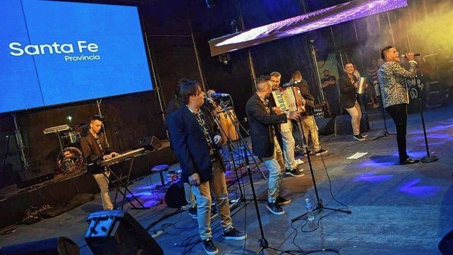 Primera noche de la Fiesta de la Cumbia en la ciudad de Santa Fe