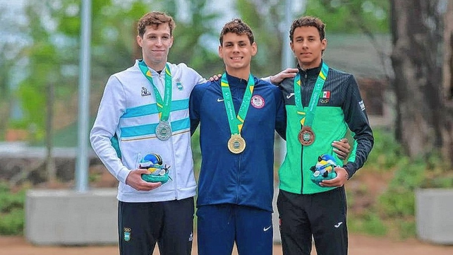 Ivo Cassini se consagr&oacute; subcampe&oacute;n y se adjudic&oacute; la medalla de plata en el Panamericano de Santiago.