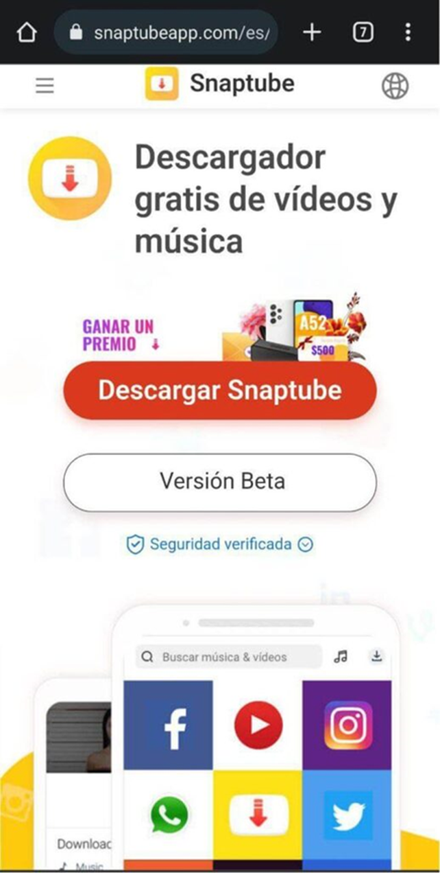 descargar snaptube