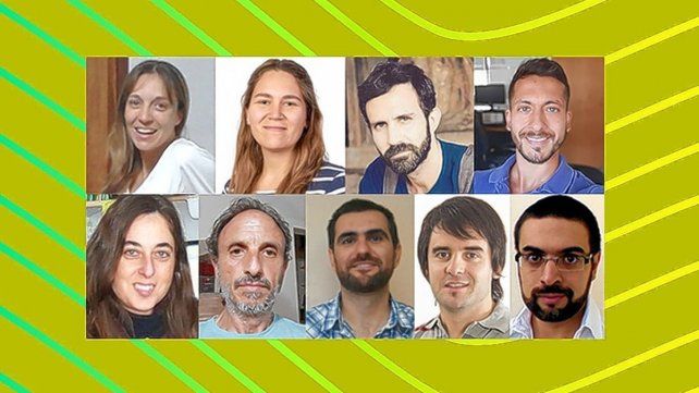 Los científicos y profesionales, entre los que se encuentran santafesinos, que levaron a cabo el estudio