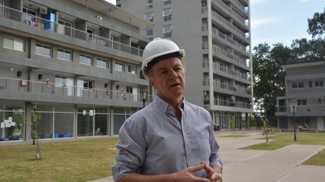 El secretario de Hábitat de la provincia, Amado Zorzón