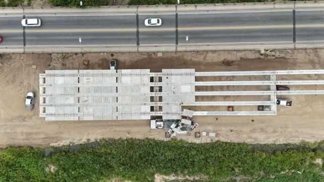 Los avances en la construcción del nuevo Puente Carretero