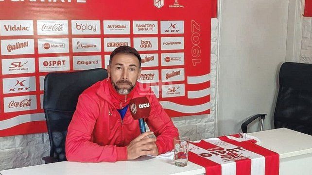 El DT de Uni&oacute;n, Cristian Gonz&aacute;lez, dar&aacute; este viernes una conferencia de prensa.