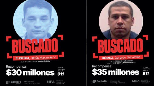 Jesús Maximiliano Eusebio, recompensa de 30 millones de pesos y Gerardo 