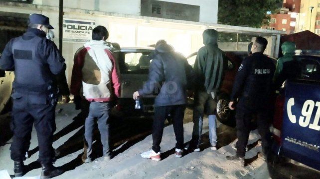 Las personas detenidas por el intento de robo en una distribuidora