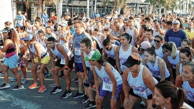 Más de 400 deportistas se dieron cita en una jornada para visibilizar las cardiopatías congénitas.