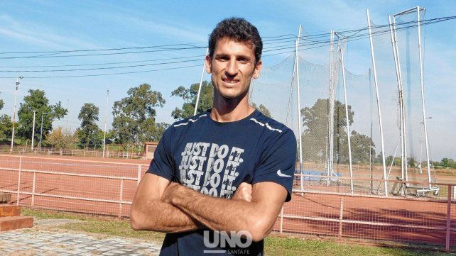 Germán se encuentra en Roma junto a su entrenador Javier Benítez buscando la puesta a punto para afrontar las competencias que se vienen.