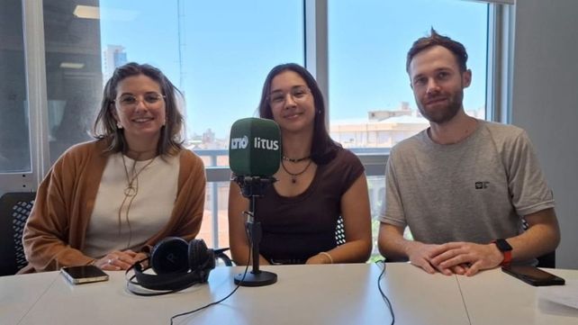 Impulsores de la iniciativa Bidagua. Foto: prensa UNL