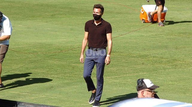 El entrenador de Col&oacute;n dijo que solo se enfoca en que el "equipo sea protagonista y equilibrado", tras el empate con Rosario Central. Foto: Jos&eacute; Busiemi