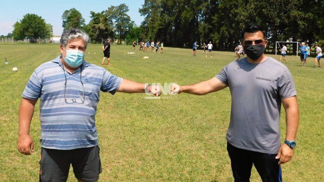 Los entrenadores de Primera División, Omar Fanjul y Victor Cócerez, destacaron la importancia de haber regresado a las prácticas.