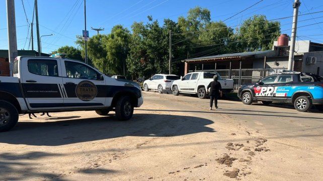 El allanamiento se realizó en la Manzana 7 de Alto Verde El allanamiento se realizó en la Manzana 7 de Alto Verde
