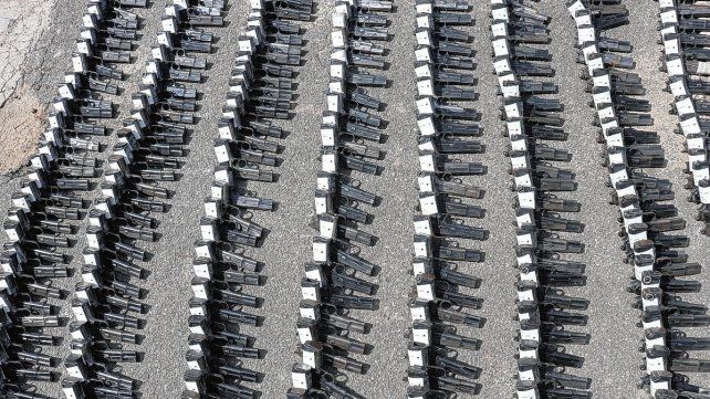 Durante el último Desarme Voluntario se recibieron 600 armas y cerca de 12 mil municiones.