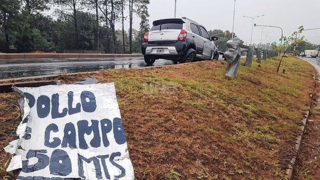 Accidente en la Ruta Nº1