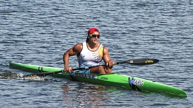 Rub&eacute;n R&eacute;zola comienza a adaptarse al K1 500 y 350, y lo hizo en el selectivo de velocidad realizado en el sur provincial.