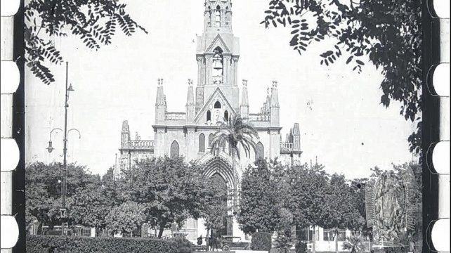 Imágenes de la película de la coronación de la Virgen de Guadalupe del 22 de abril de 1928